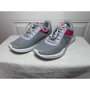 Reebok Flexagon Energy Womens Training Shoes Grey Pink DV9362 Size 6.5